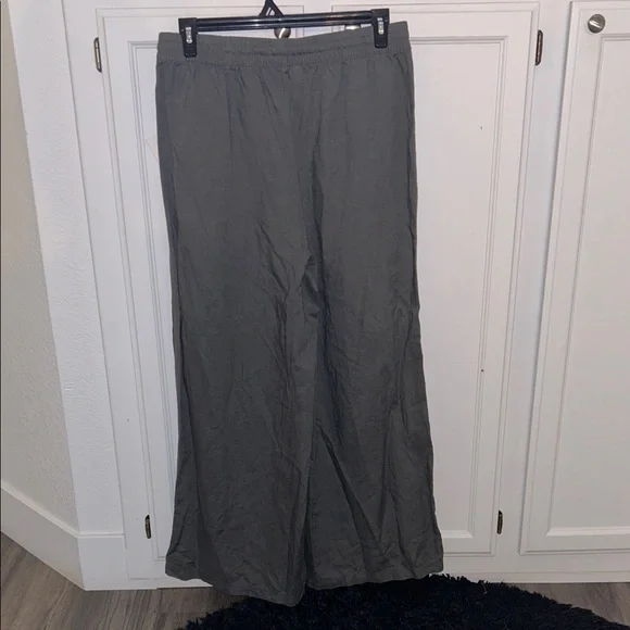 Splendid Women’s wide leg green gray Joggers | XL - Picture 7 of 14
